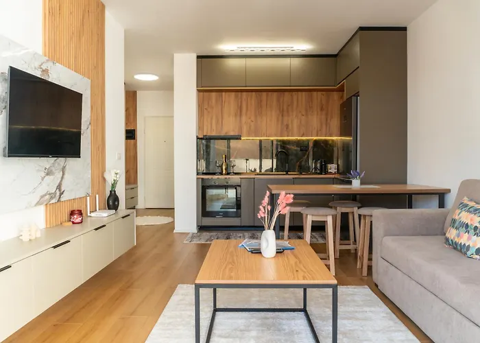 Peaceful And Spacious Near Center 公寓